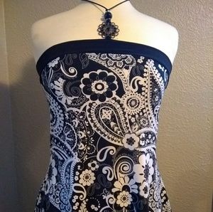 Strapless blouse